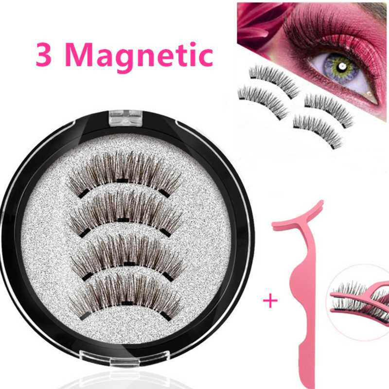 

MIOFIA magnet eyelashes, mink hair with 2/3/4 magnets. Naturally long eyelashes, eyelash extensions, show dramatic charm