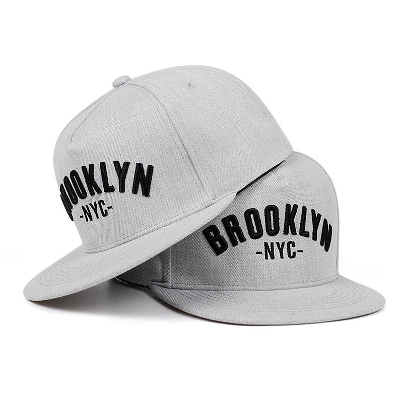 

2019 BROOKLYN letter embroidered snapback cap men fashion cotton% hat adjusted outdoor sport leisure hats hip hop baseball caps, Black