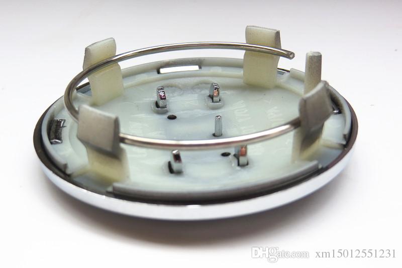 

100pcs 69mm Silver or black Car Wheel Center Hub Caps for Audi A4 A6 RS Brand New Car Wheel Covers Rims Accessories 4B0601170A car styling