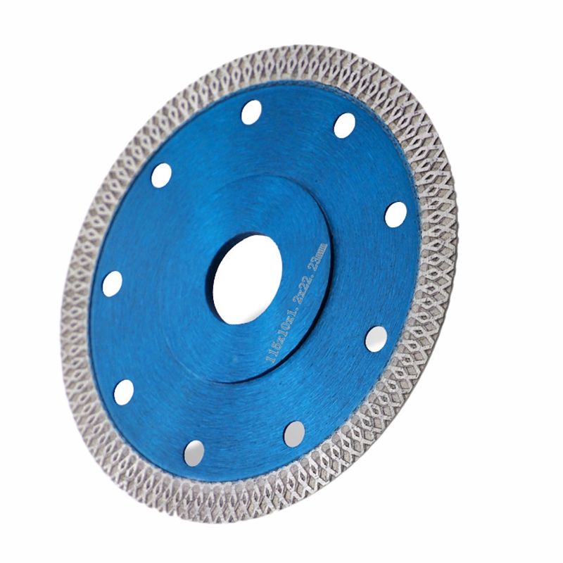 

WSFS Hot 4.5 Inch Cuts Porcelain Tile Turbo Diamond Dry Cutting Blade Disc Grinder Wheel for Grinder Dry or Wet Tile Cutter Disc