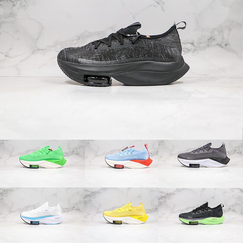 

Running Sneakers Pine Green shoe Ice Blue Triple Black Men Womens Eliud Kipchoge Zoom NEXT% White sports trainers size 36-47, White pink