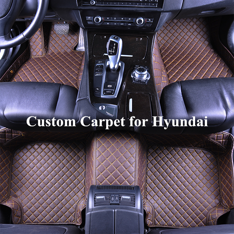 Car Floor Mats For Hyundai Veloster 2012~2017 Non toxic and inodorous