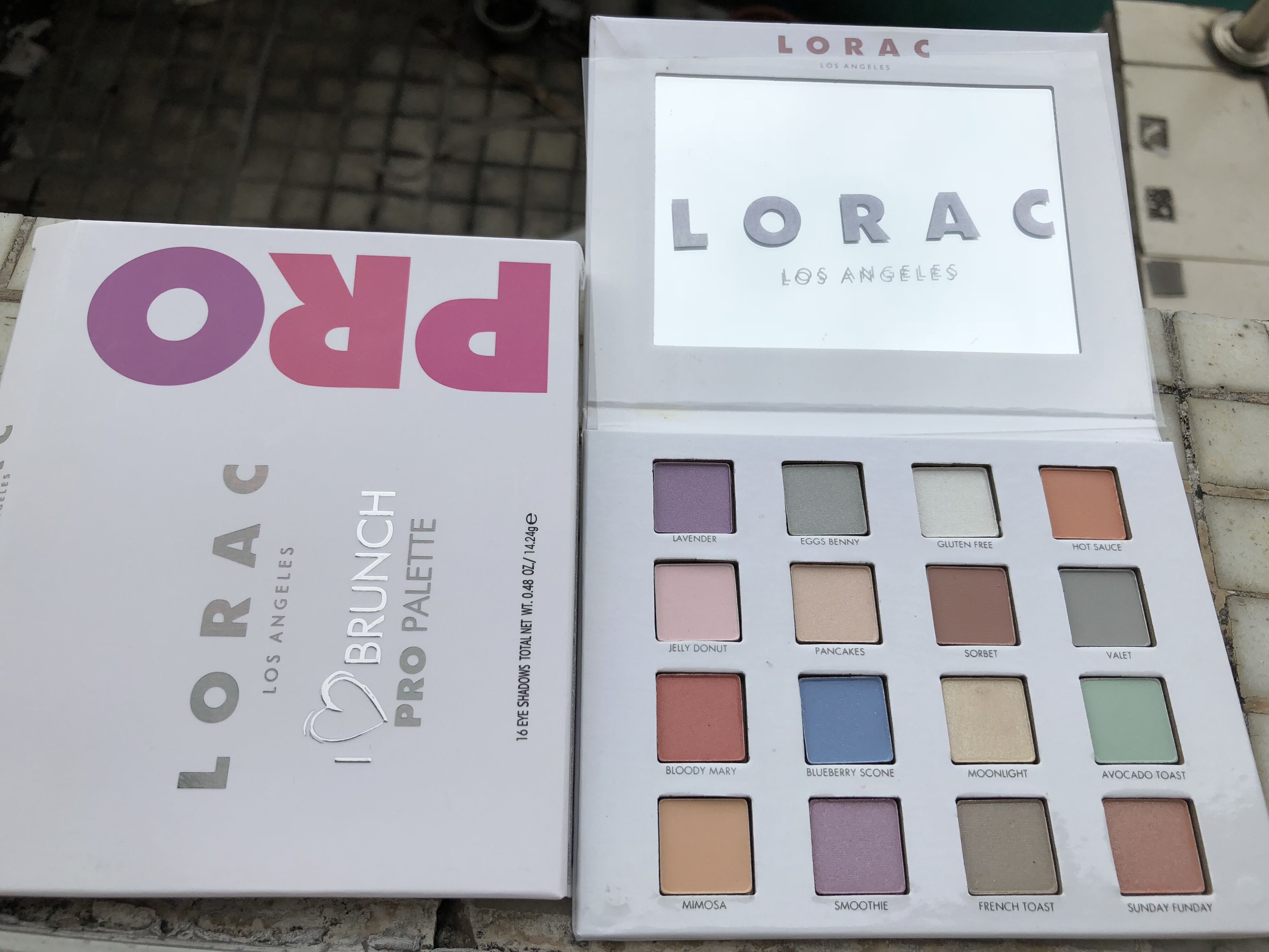 

NEW Hot Makeup LORAC I Love Brunch PRO Palette Eye Shadow Palette 16 colors