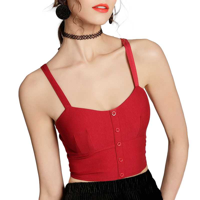 

XXL Sexy Camisoles for Women Red Striped Tank Top Plus Size Women Bodycon Lingerie Sleeveless Halter Top Underwear Crop Tops, Black