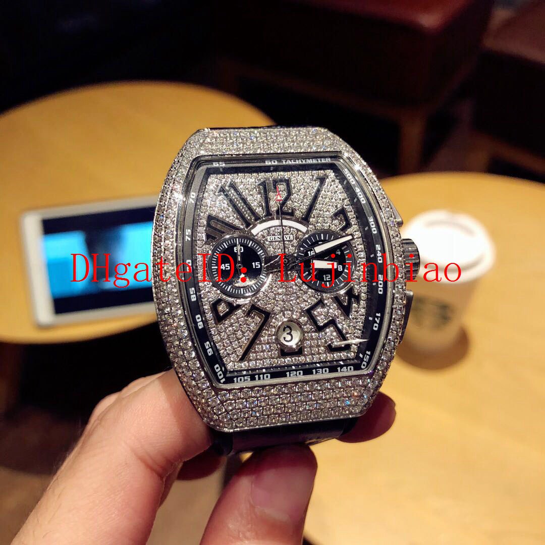 

Best-selling quality men's watch with imported five-needle quartz movement, sapphire glass mirror, 316 steel case, diameter 44mm, rubber sol