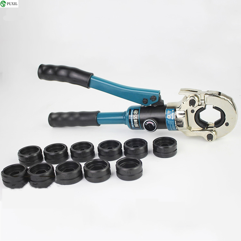 

New high quality tool set GC-300 hydraulic clamp manual hydraulic pliers cable aluminum copper crimping pliers 60KN 10-300 squar