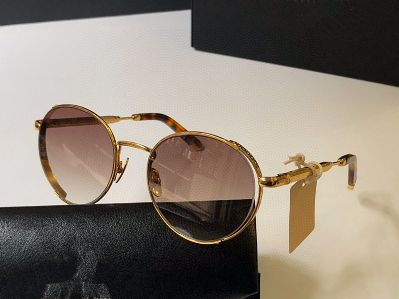 Top Theboulevar Lunettes de soleil pour style unisexe Verres de la marque Verres Mode Top Outdoor Uv400 Eyewear Cadre rond avec étui
