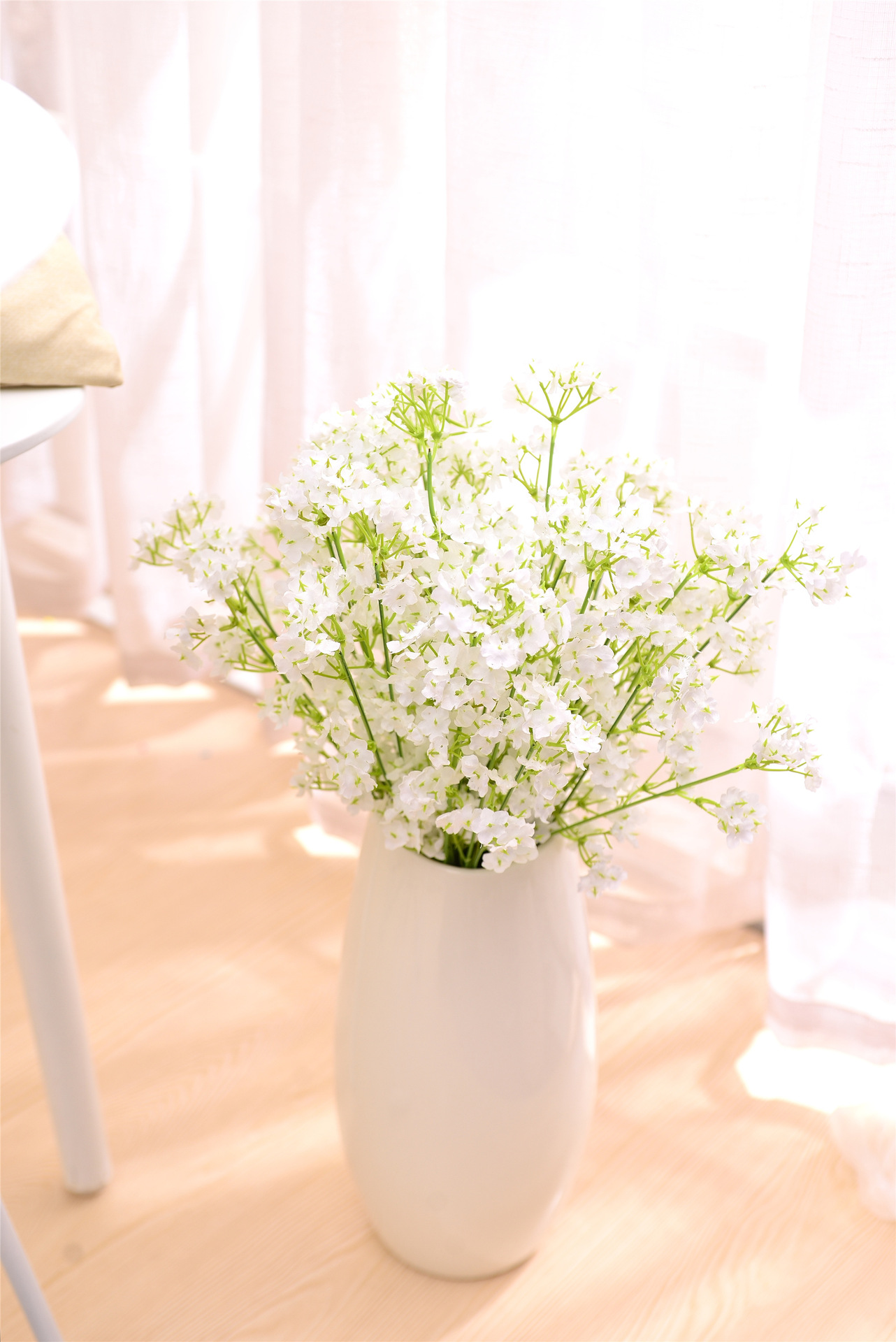 

Artificial Peony Flower 2 forked stars Gypsophila Fake Silk Flower Plant Home Wedding Party Decoration Supplies Silk flower EEA527