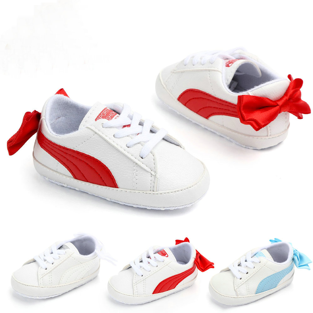

Baby Shoes New Autumn/Spring Newborn Boys Girls Toddler Shoes PU Leather Baby Moccasins Casual Sneakers 0-18M, Blue