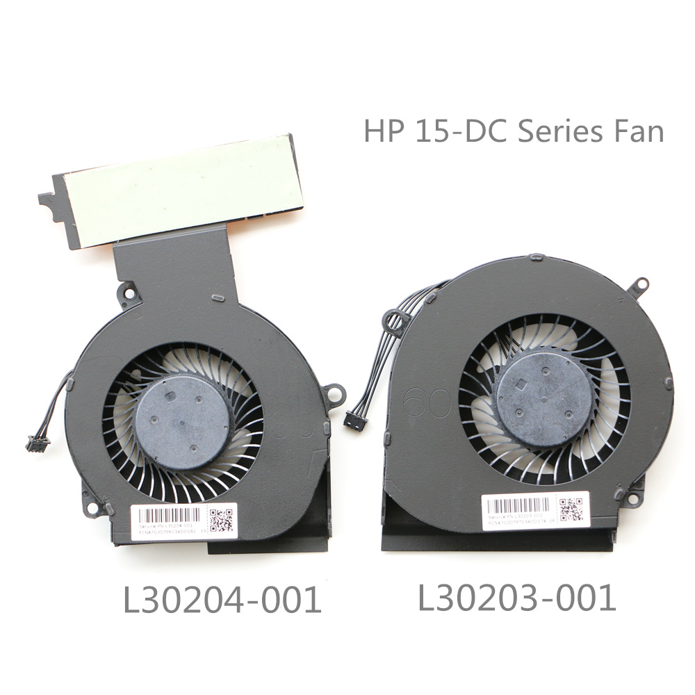 

Laptop Fan For HP Omen 15-DC 15-DC0013TX TPN-Q211 15-DC0005TX 15-DC0011TX 15-DC0153TX Cpu gpu Cooling L30203-001 L30204-001 15-DC0xxx