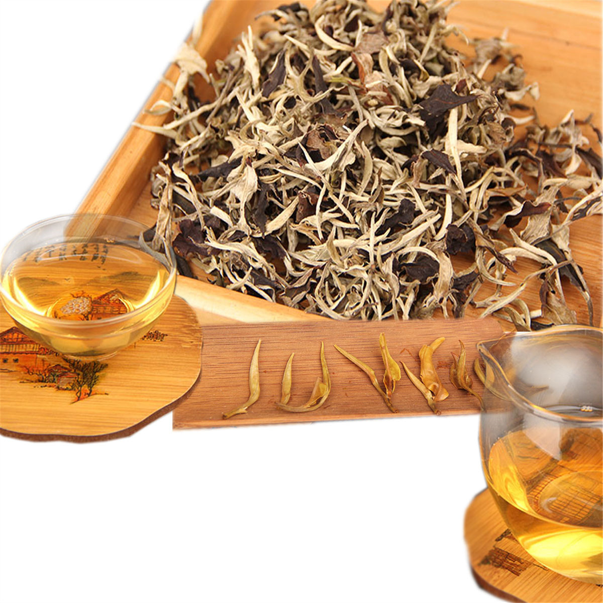 

Preference Yunnan Moonlight White Loose Pu'er Tea Raw Pu Er Tea Organic Pu'er Old Tree Green Puer Natural Puerh Tea