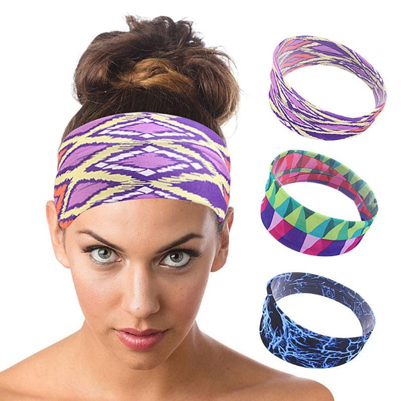 

Women's Headband Yoga Hair Band Outdoor Sports Sweat-Sbsorbent headband May 15th