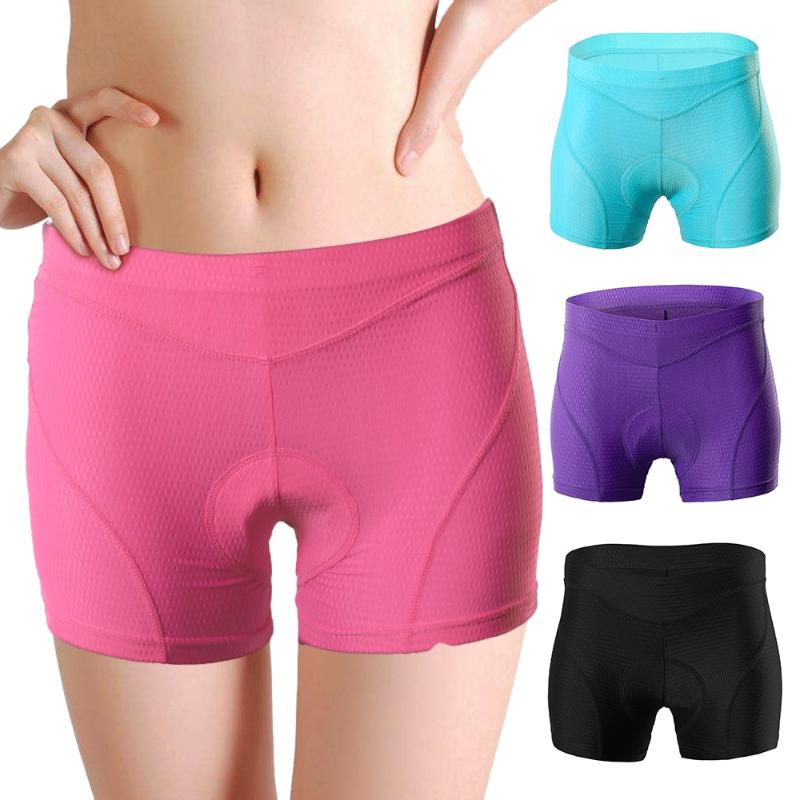 

Cycling Shorts Women Bike Underwear 3D Padded MTB Bicycle Biking Culotte Ciclismo Hombre, Black