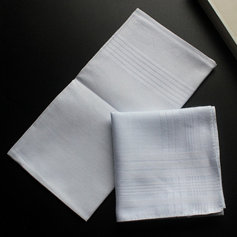 cheap white handkerchiefs