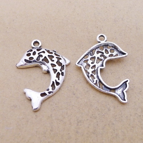 

A6158 Ancient Silver 100/ Package Combine Goldfish Ornaments Parts Diy Ornaments Parts 1.2 G