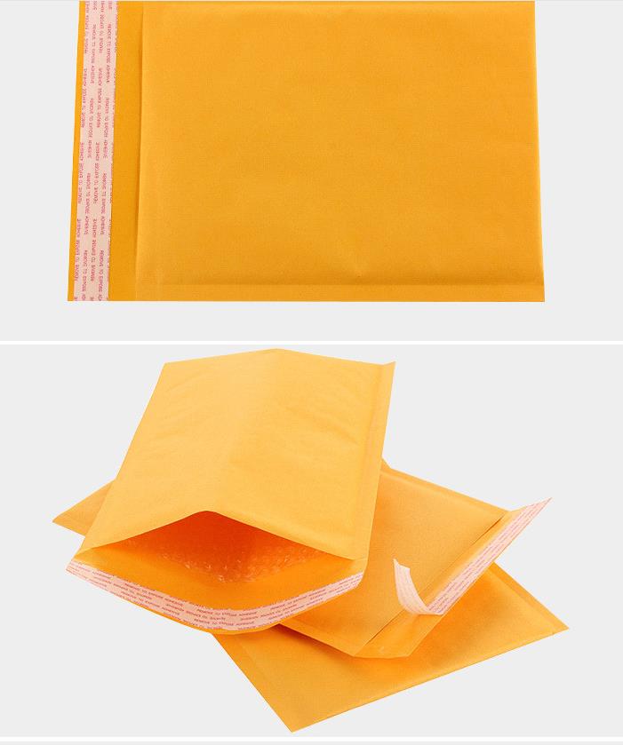 

Kraft Paper Bubble Padded Envelopes Mailers Shipping Case Air Bags Packing Bubble Cushioning Padded gift Wrap 140mmX160mm hot