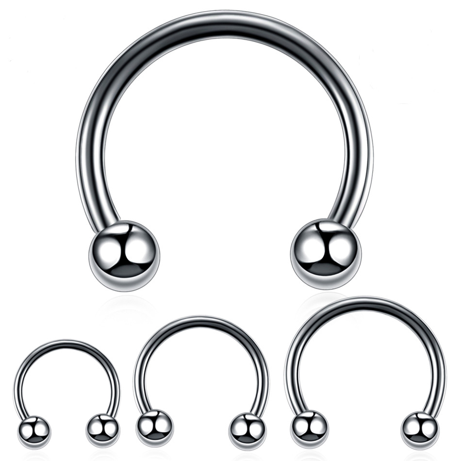 NRG 2G Titanium Internally Threaded Circular Barbell 19mm