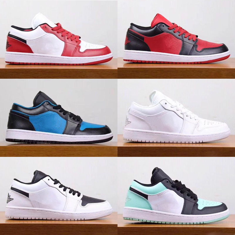 

2020 New Shoes Jumpman 1 Retrp Og Low BasketBall Mens Fashion Sports Shoes Sneakers Trainers 36-45, As photo 6
