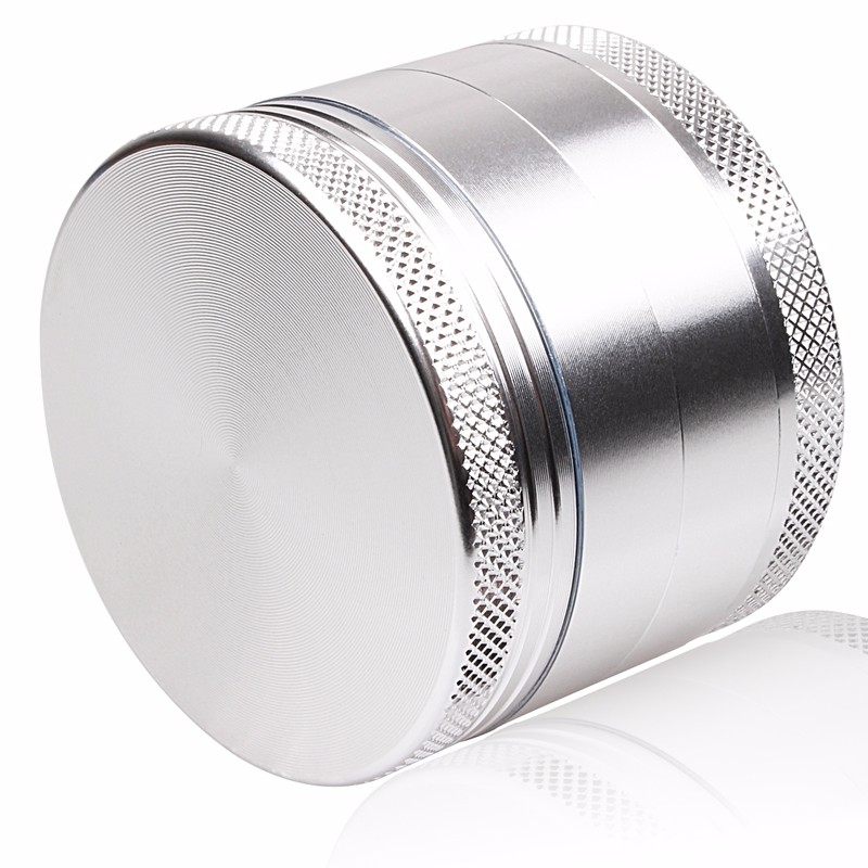 

High Quality Metal Stainless Steel 4 Layer Tobacco Grinder Magnetic Design Vintage Metal Herb Grinder Crusher Gadgets valentines day gifts