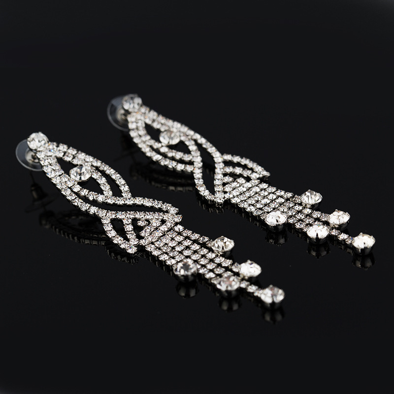 

Jewelry Product High Insert File Rhinestone Earrings Earring