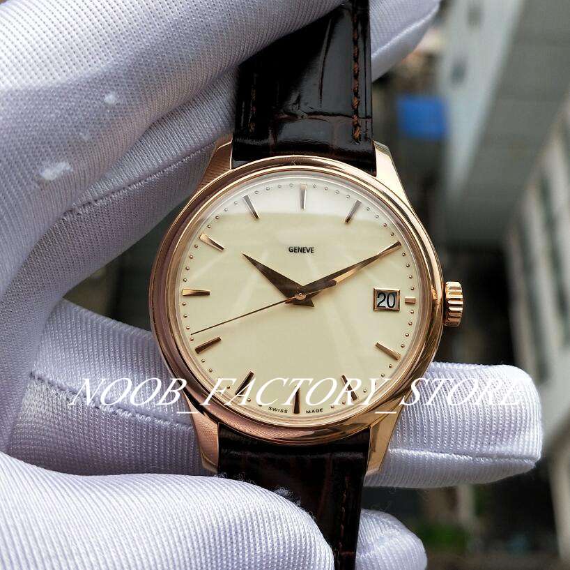 

Best version Rose Gold Classic 5227J-001 ZF 324 SC Automatic Movement 39 mm Men Watch Classic Best Watches Transparent Back Wristwatches, 01