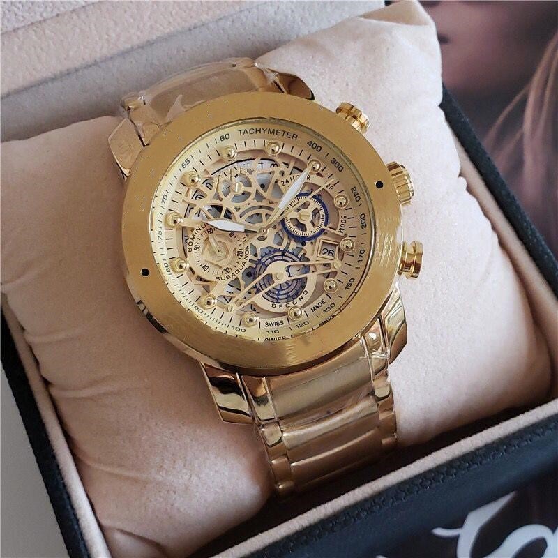 

2020 All the dials work fashion classic style 42 mm stainless steel sports watch sapphire mirror with high quality