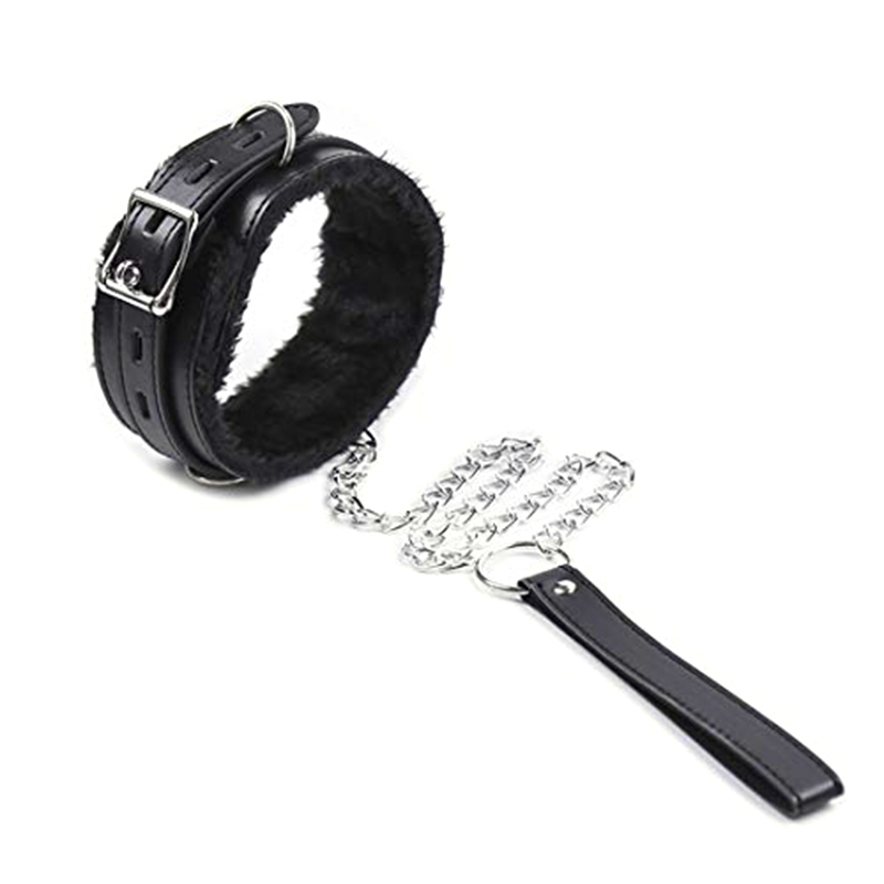 

STAR Collar Pu Leather Choker Necklace with Chain for Women Ladies