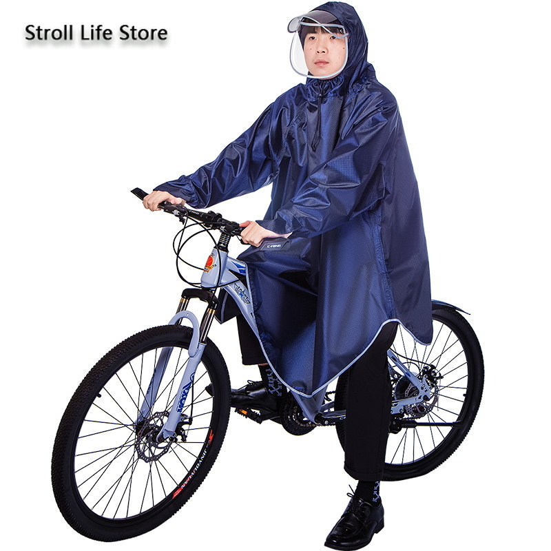 

Electric Bicycle Riding Raincoat Adult Thickened Rain Poncho Bicycle Rainwear Woemn Men Rain Coat Capa De Chuva Gift Ideas