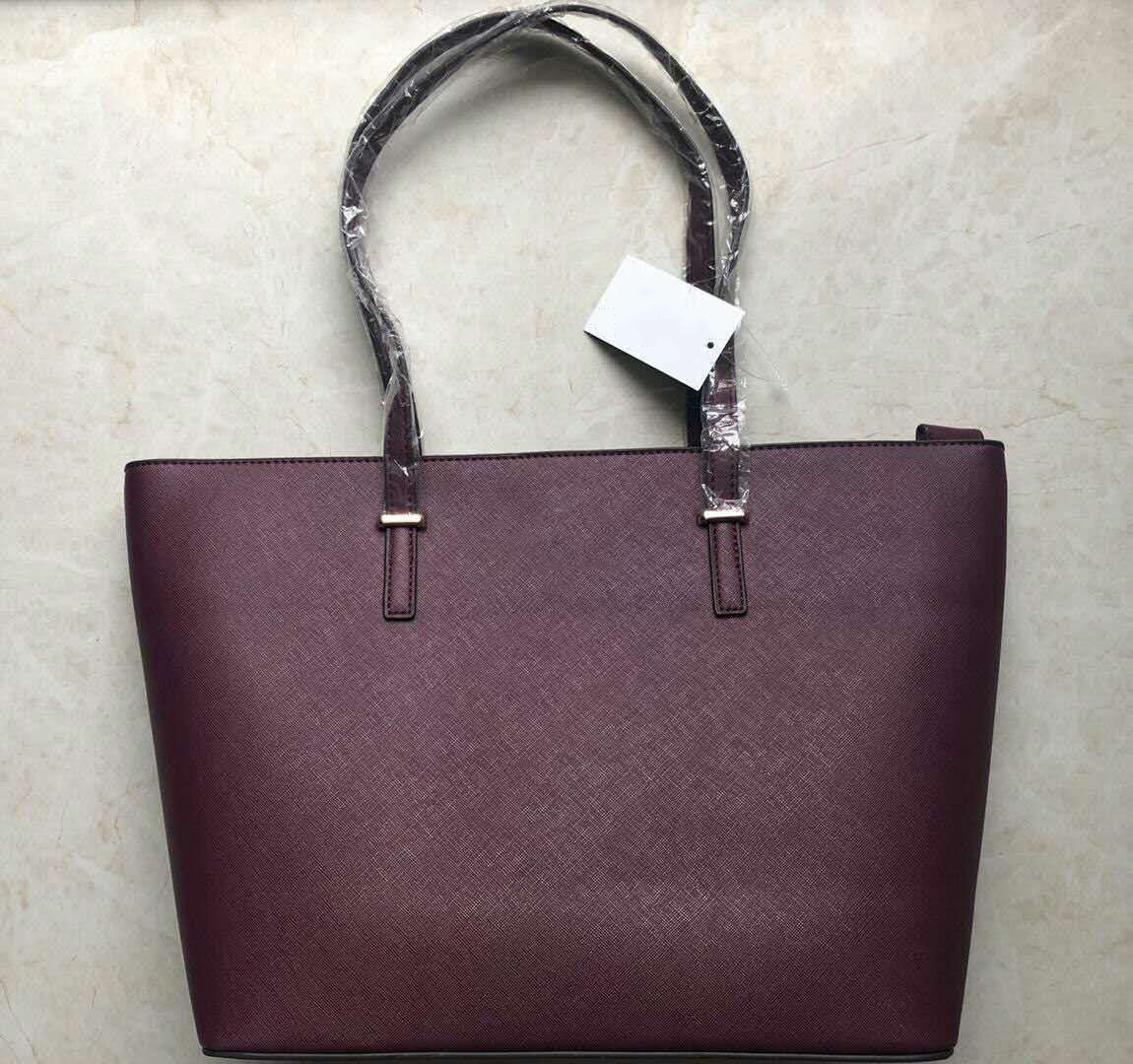 

Brand designer women shoulder bags shopping bag purses PU leather big tote handbags messenger bag, Red