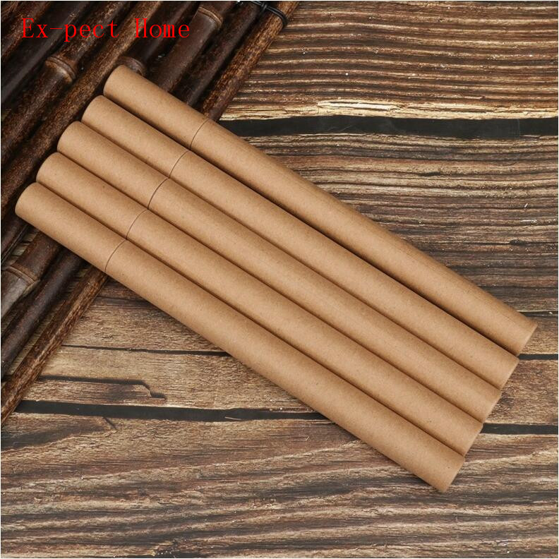 

200 pcs/lot Kraft Paper Incense Tube Incense Barrel Small Storage Box for 10g/20g Joss Stick Convenient Carrying