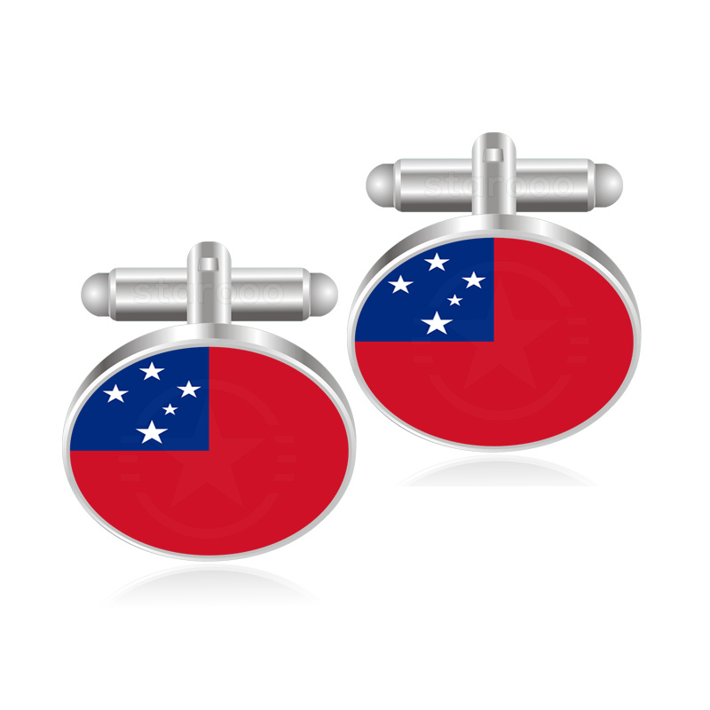 Ecuador Flag Cufflinks