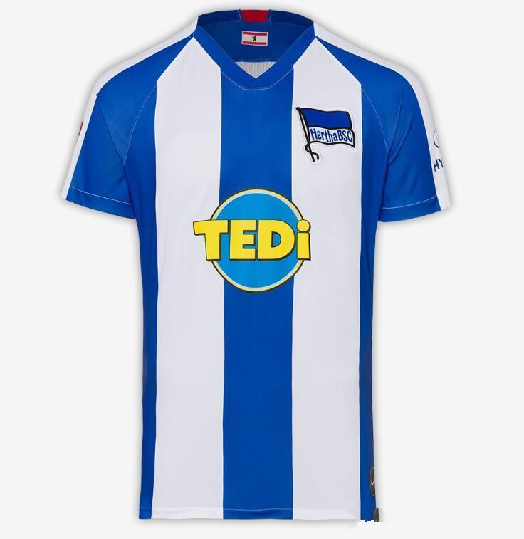 2019 Hertha Berlin soccer Jersey 19 /20 Home white blue away black 2019 2020 adult Football shirt Sweatshirt Uniforms S-XXL Sales