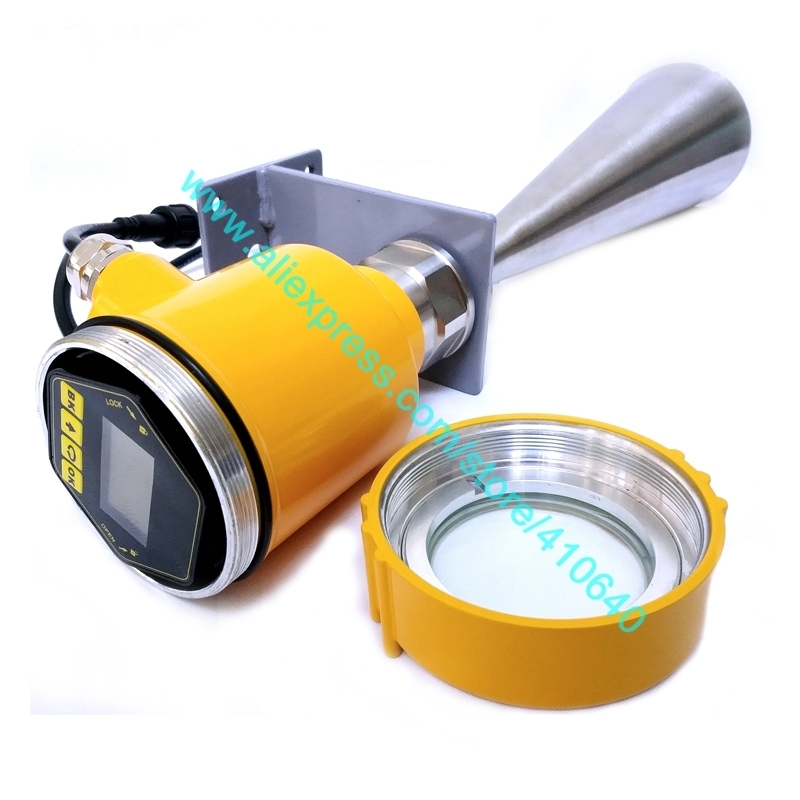 Range 30 m LCD High Frequency Pulse 26GHz Radar Level Meter with RS485 Modbus For Various Liquid or Water Level Measuring-image-463760127
