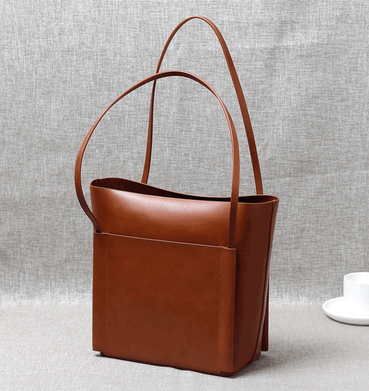 

new style genuine leather women's bag ,handbag , tote 1250d8, Red
