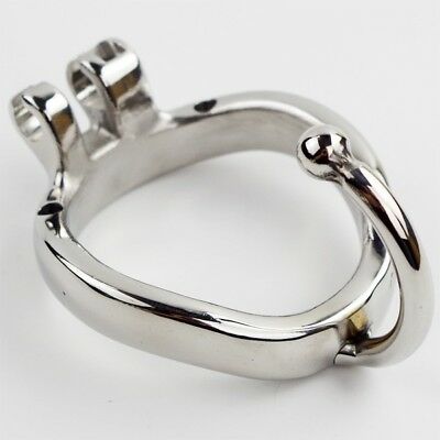 

Base Ring with Testis Separation for Men Chastity Device Steel Chastity Belt A78