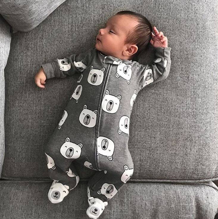 

Newborn Infant clothes romper lovely kids jumpsuit Winter clothes Unisex Clothes Outfits clothing for new year Fashion