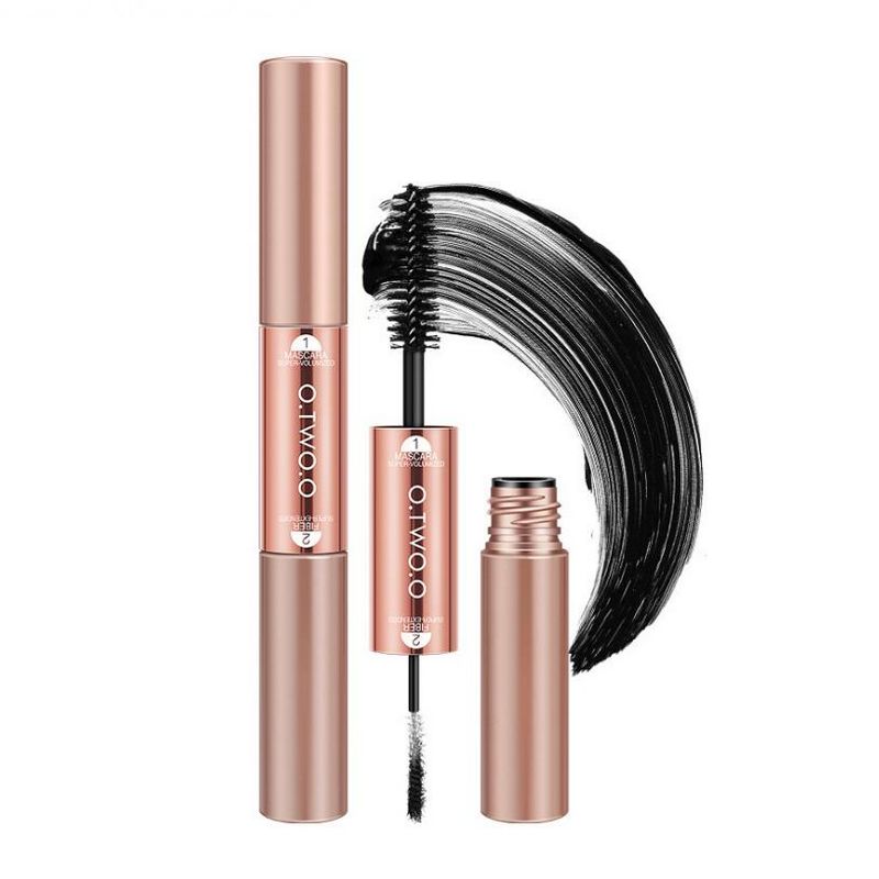 O.TWO.O 4D Silk Fiber Eyelash Mascara Waterproof Lasting Fast Dry Curling Fluffy Lashes