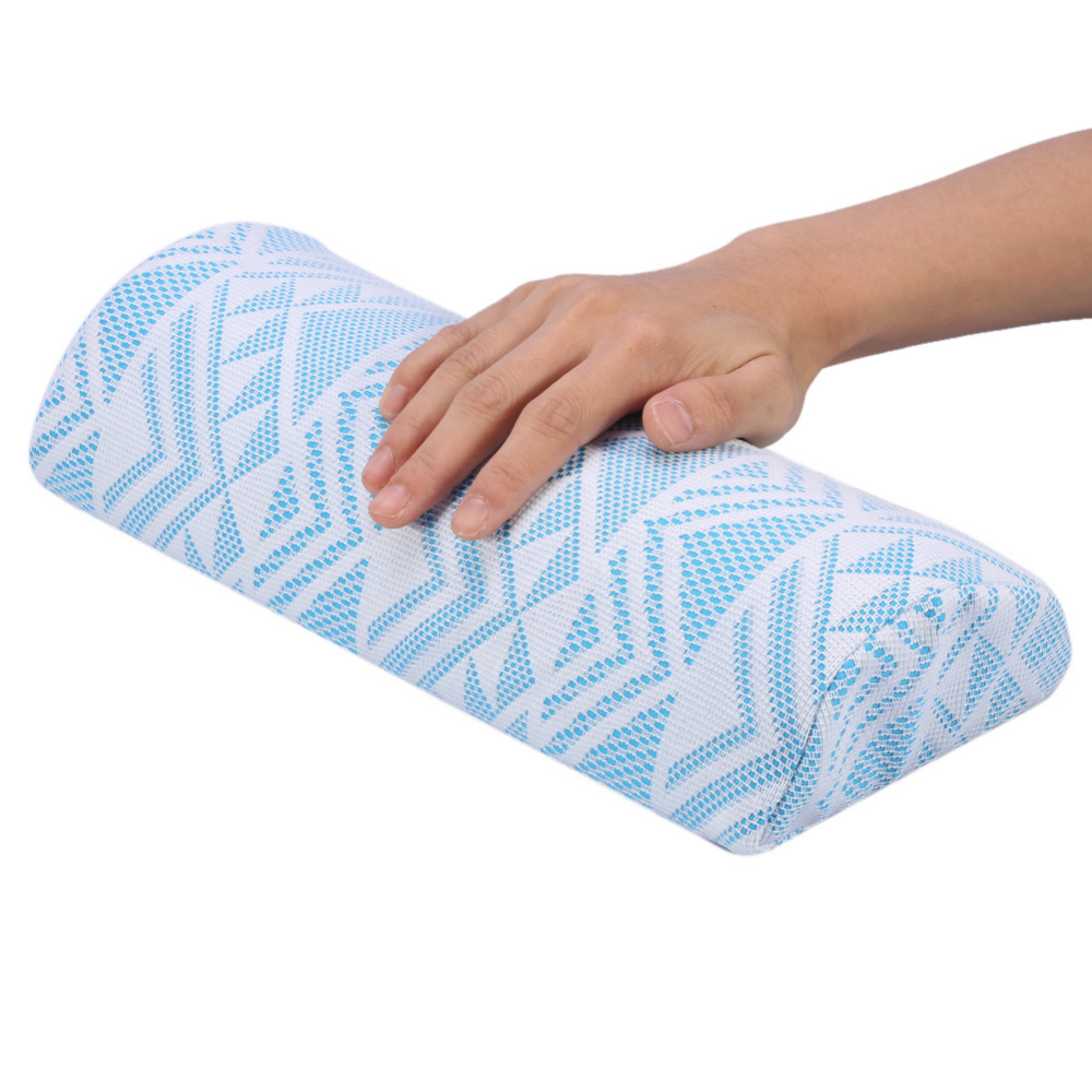 

1 Pc Nail Hand Pillow Cushion Manicure Tool Hand Rest Wrist Soft Lace Plush Sponge Nail Salon Tool