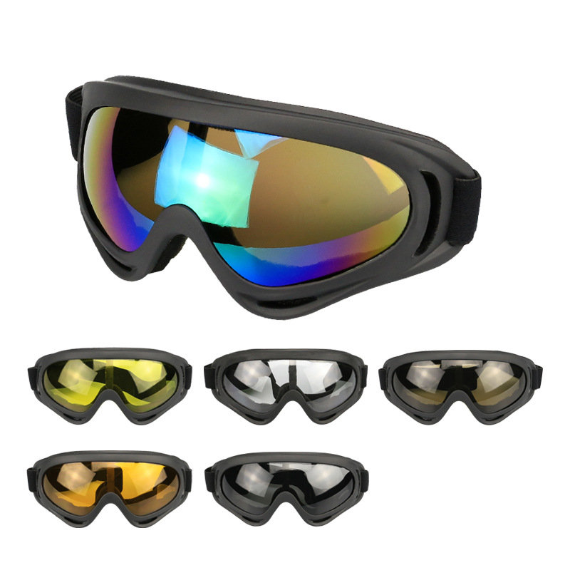 1 Juego De Tiro Vidrios De La Pc contra La Niebla Gafas Protectoras a Prueba De Viento Racing Multifunci/ón Gafas De Sol Al Aire Libre Gafas Protectoras Beige