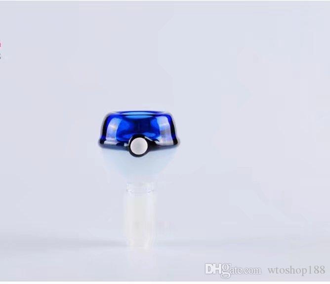 

Coloured bubble head Wholesale bongs Oil Burner Pipes Water Pipes Glass Pipe Oil Rigs Smoking, Free Shipping