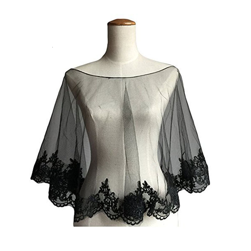 black lace shawls