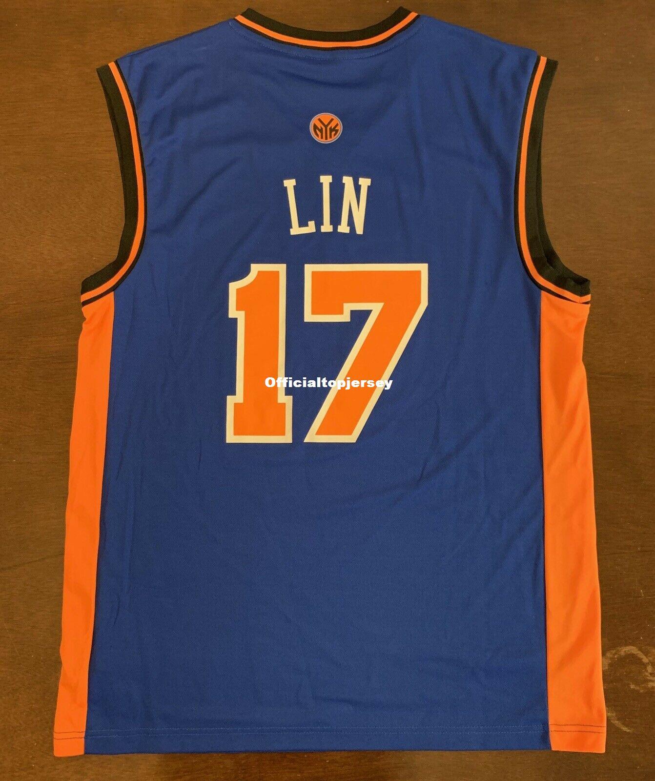 JEREMY LIN HARVARD JERSEY BLACK SEWN NEW ANY SIZE 