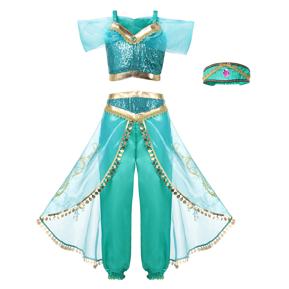 girls princess jasmine costume