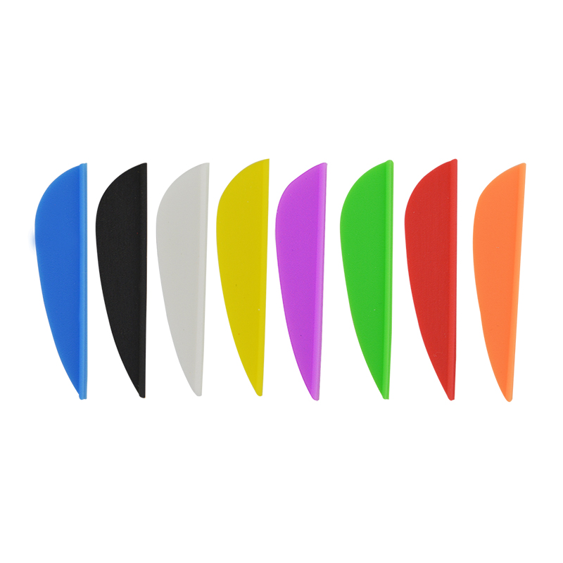 36pcs Tiro con LArco Freccia Fletching Piume in Gomma Fletching Accessorio Fai da Te per Arco Compound Tiro con LArco Freccia Piuma