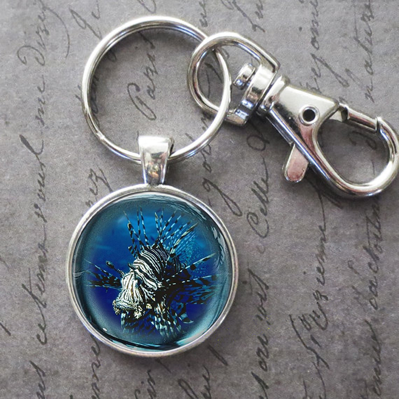 

Scorpion Fish Key Ring Key Chain Buckle Pendant Birthday Festival Anniversary Gift Jewelry Accessories