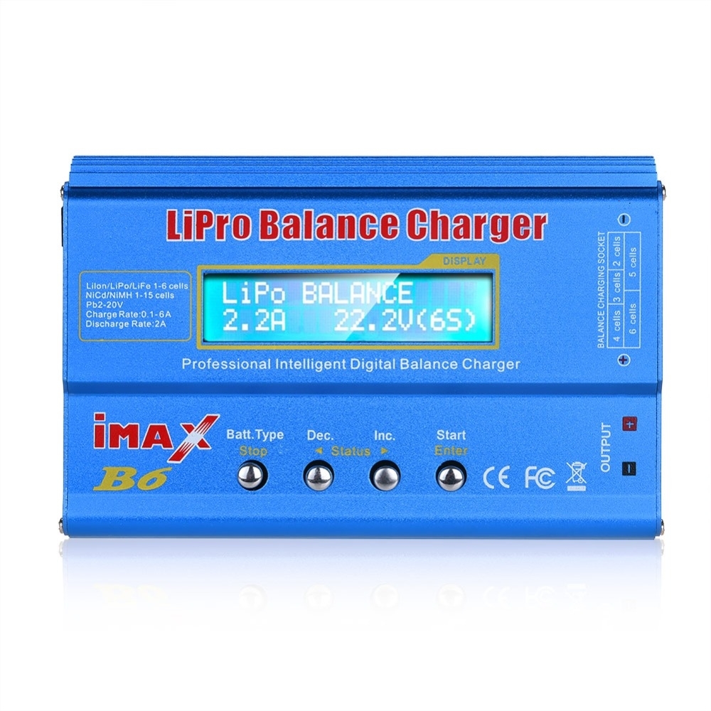 HTRC IMAX B6 80W Battery Charger Lipo NiMh Li Ion Ni Cd Digital RC IMAX