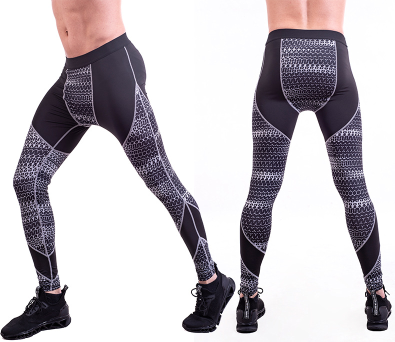 

Running Pant Clothing Compression Pants Tights Men Sports Leggings Fitness Sportswear Long Trousers Gym Training Pants Skinny Leggins Hombre, Colour 4