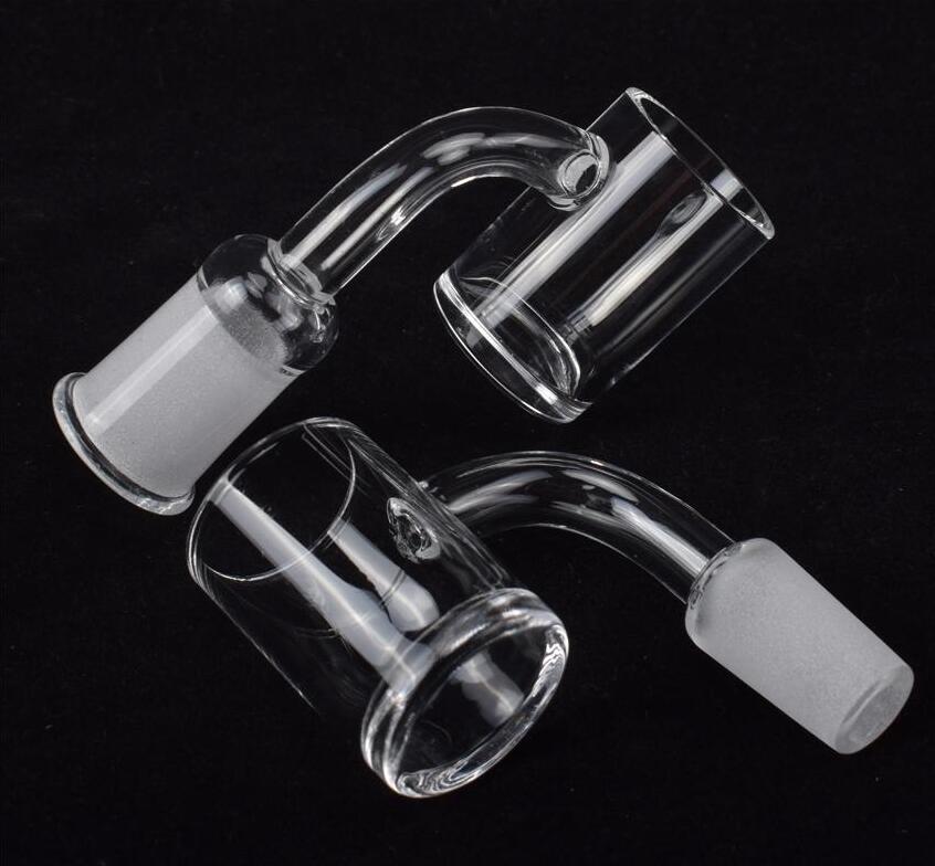 

Flat Top Quartz Banger 5mm bottom 25mm OD Quartz Banger Nail Female Male 10mm 14mm 18mm for dab rig glass water pipe bong