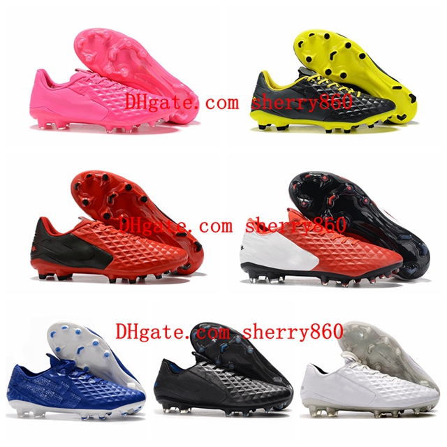 

2021 mens soccer shoes Tiempo Legend VIII FG cleats Under The Radar football boots high quality