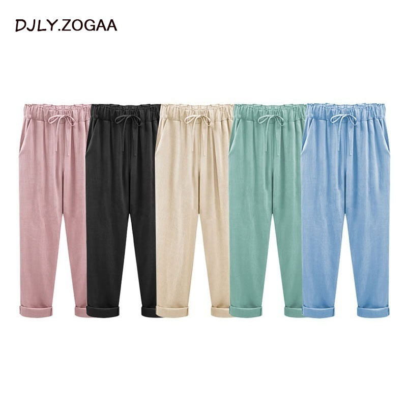 casual cotton trousers ladies